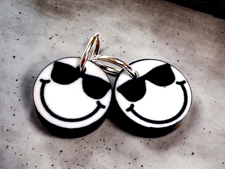 Smiley Charms - Jewelry Components - Charms - #98