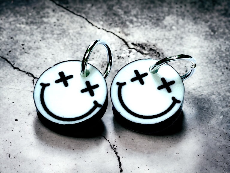Smiley Charms - Jewelry Components - Charms - #100