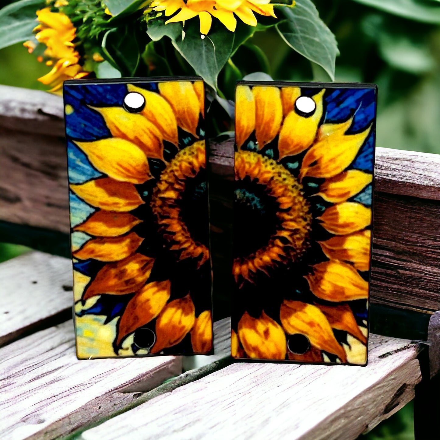 Sunflower - Jewelry Components - Charms #117