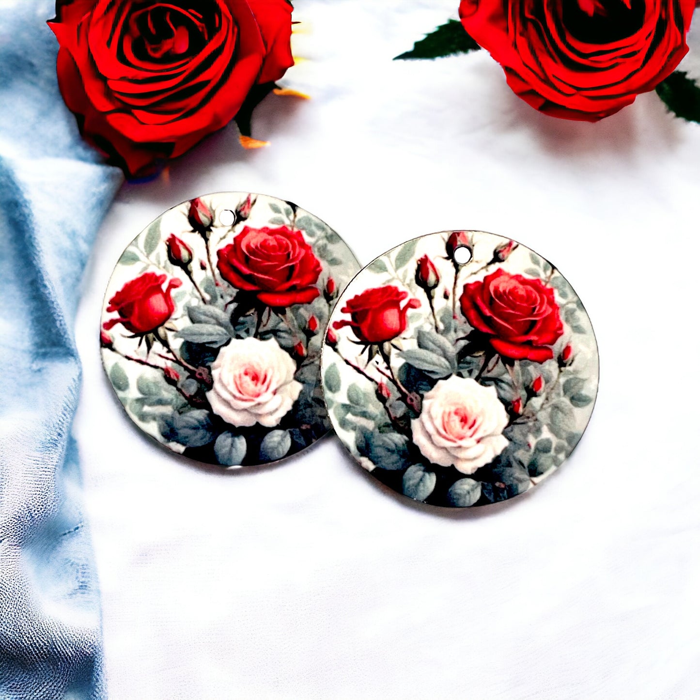 Rose Garden - Jewelry Components - Charms #118