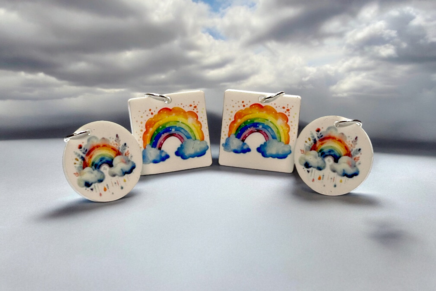 Rainbows - Jewelry Components - Charms