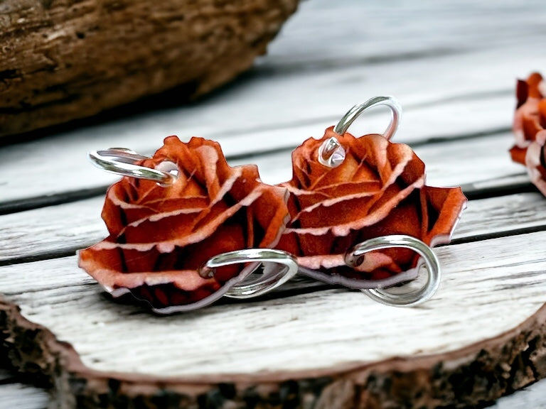 Roses - Jewelry Components - Charms - #103