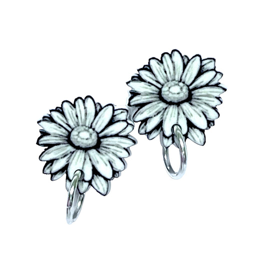 Daisy Charms  - Jewelry Components - Charms - #106